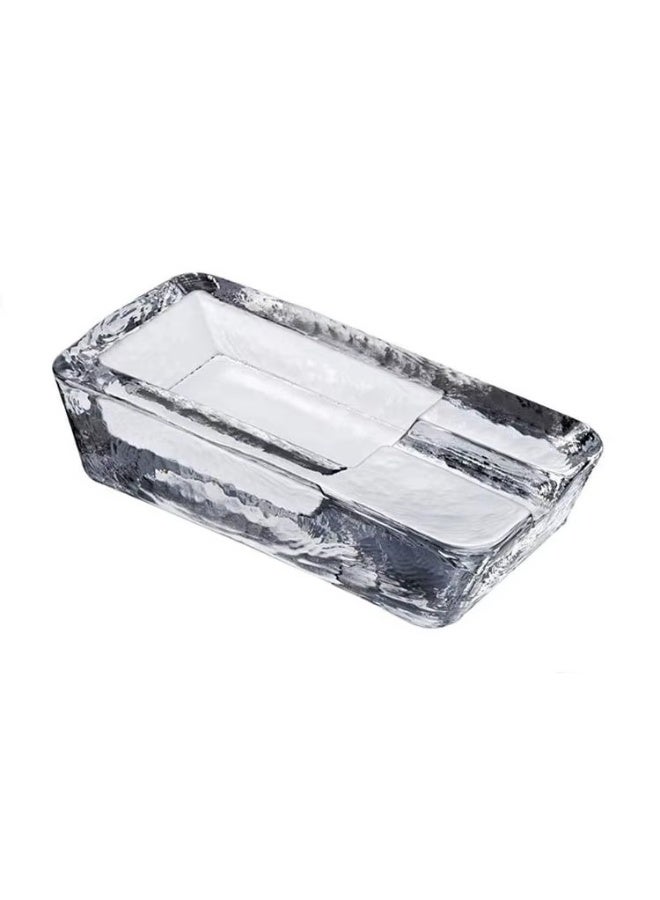 Hemingway Big Ashtrays for Cigar Outdoors Large Heavy Glass for Patio/Outdoors/Cigars Ash Tray Large Giant Luxury Premium Ashtrays for Outdoor Party Restaurant - Image 1